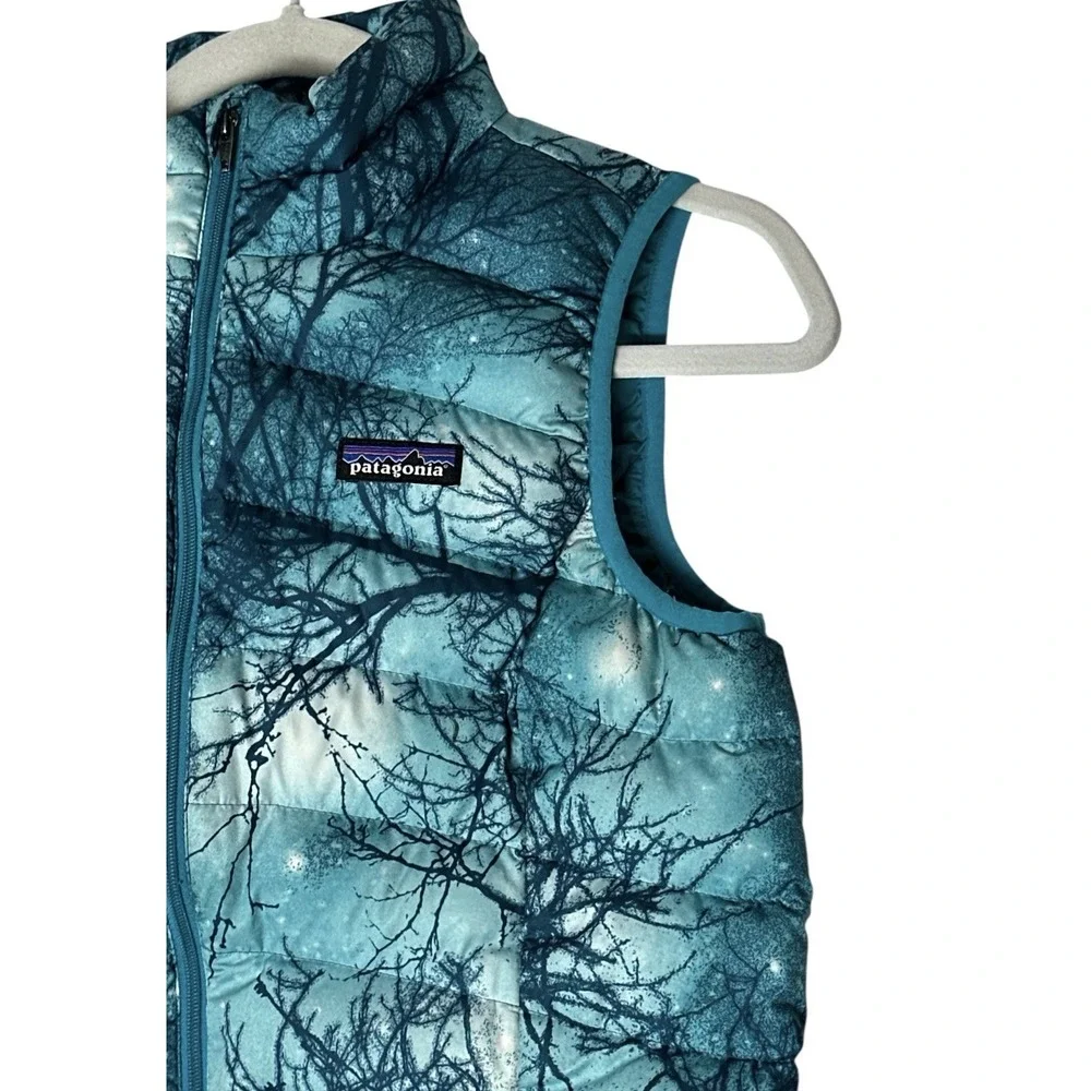 Patagonia‎ Down Vest Girls XL  14 Full Zip Puffer Outdoor Athleisure